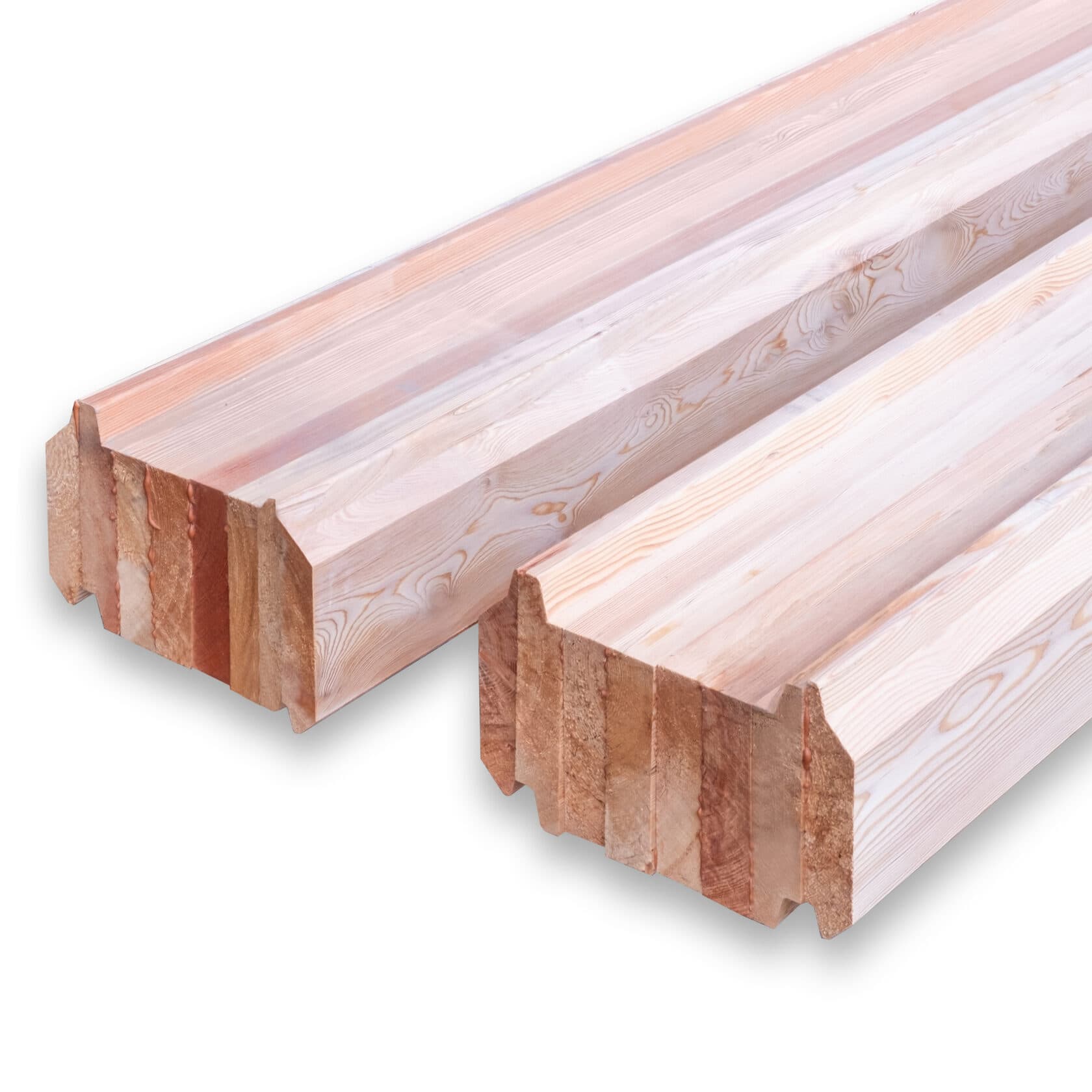 Брус клееный, стеновой, Лиственница, 200х125х4000